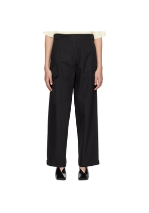 Studio Nicholson Black Obra Trousers