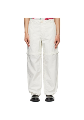 Kenzo Beige Kenzo Paris 'Boke Flower 2.0' Technical Trousers