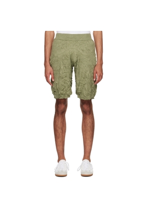 T/SEHNE SSENSE Exclusive Green Shorts