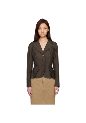 Vivienne Westwood Khaki Bettina Blazer