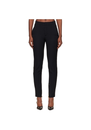 BALMAIN Black Tailored Trousers