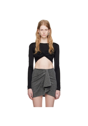 Isabel Marant Black Jinea Long Sleeve T-Shirt