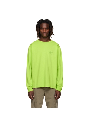 Arc'teryx Yellow Kragg Cotton LS T-shirt