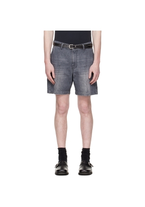mfpen Gray Ceremony Denim Shorts