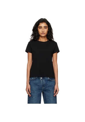 AGOLDE Black Long Line Adine T-shirt