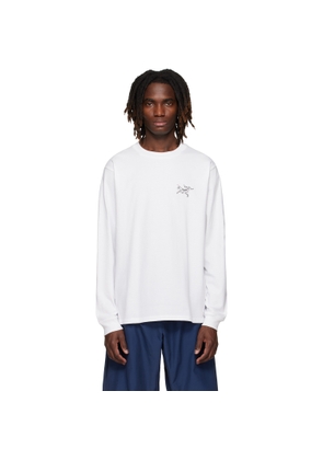 Arc'teryx White Kragg Cotton LS T-shirt