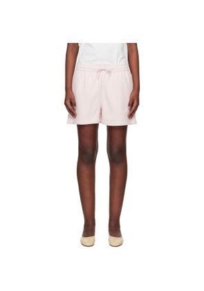 Maison Kitsuné Pink Baby Fox Patch Regular Jog Shorts