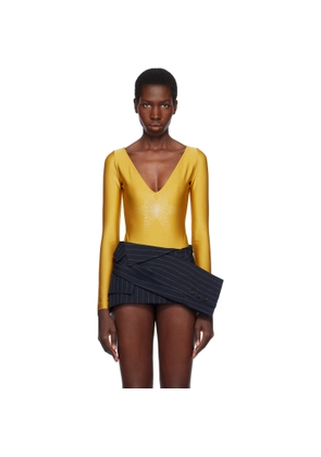 Pushbutton Gold Star Point Bodysuit