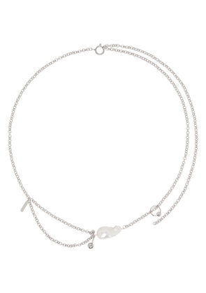 Justine Clenquet Silver Lauren Belt