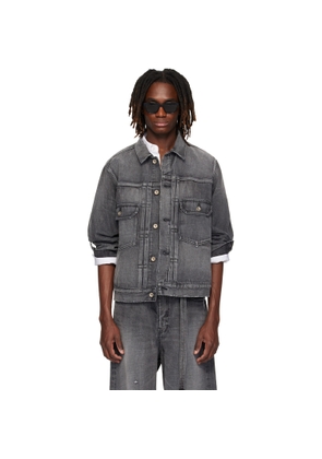 sacai Black BEYONDEXX Denim Jacket