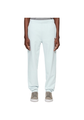Maison Kitsuné Blue Fox Head Patch Regular Sweatpants