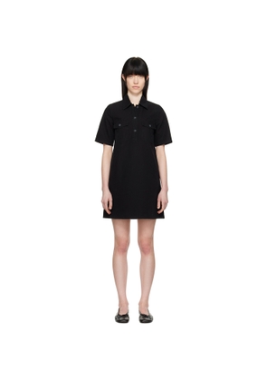 A.P.C. Black Selia Minidress