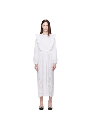 A.P.C. White Ginger Midi Dress