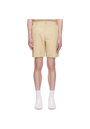 Maison Kitsuné Beige Casual Shorts