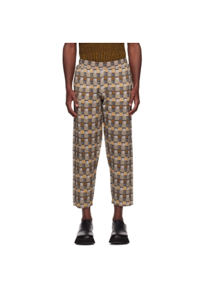 ZANKOV Multicolor Alberto Trousers