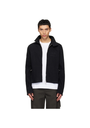 Courrèges Black City Shadow Denim Jacket