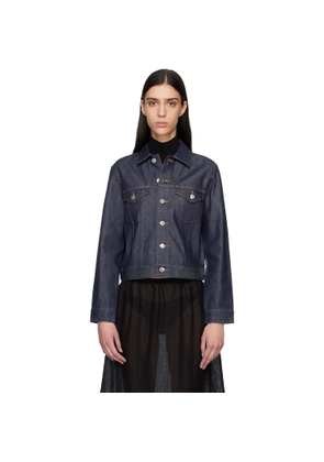 A.P.C. Navy Dion Denim Jacket