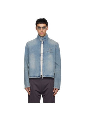 Courrèges Blue City Shadow Denim Jacket
