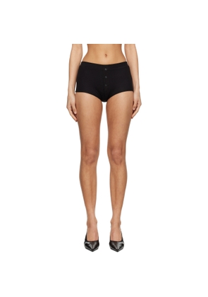 Entire Studios Black Booty Shorts