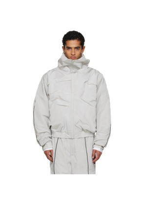 ALAINPAUL Gray Movement Track Jacket