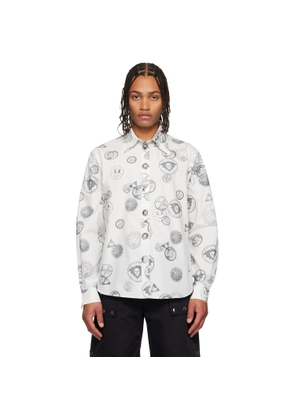 Chopova Lowena White Stamped Shirt