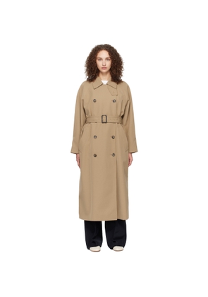 A.P.C. Beige Belted Trench Coat