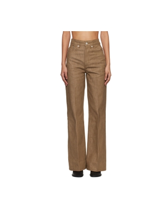 A.P.C. Tan Domino Jeans