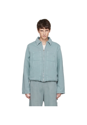Les Tien Blue Heavyweight Utility Jacket