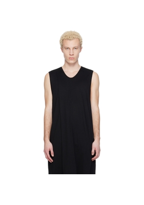 Julius Black Tuck Flare Vest T-shirt
