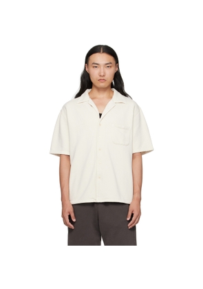 Les Tien Off-White S/S Cuba Shirt