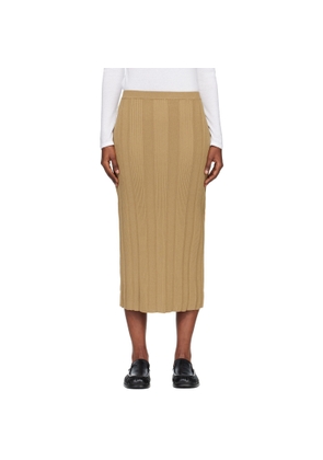 Proenza Schouler Khaki Ryanne Midi Skirt