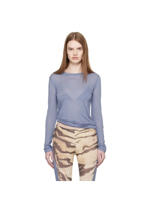 Baserange Blue Long Sleeve T-shirt