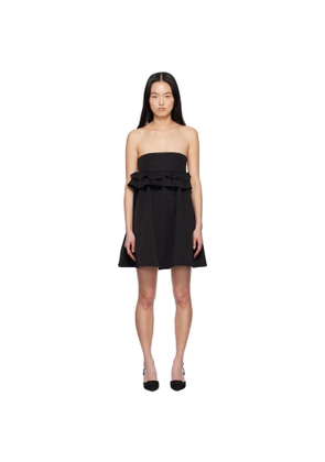 Kika Vargas Black Nicole Minidress