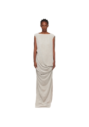 Rick Owens Off-White Concordians Nouveau Maxi Dress