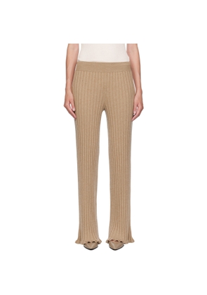 LISA YANG Beige Eveline Trousers