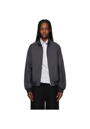 POST ARCHIVE FACTION (PAF) Gray Opening Bomber Jacket