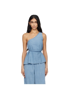Baserange Blue Eye Denim Top