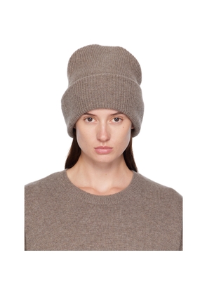 LISA YANG Taupe 'The Stockholm' Beanie