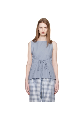 Baserange Blue Decti Tank Top