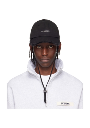 JACQUEMUS Black Les Classiques 'The Artichaut' Denim Cap