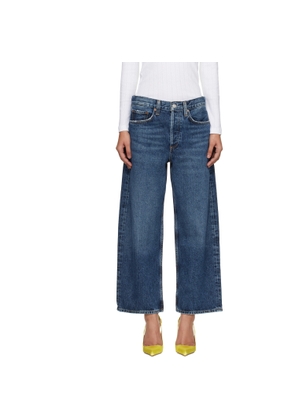 AGOLDE Navy Arc Jeans