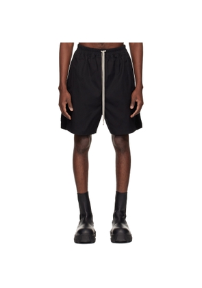 Rick Owens Black Temple Boxer Shorts