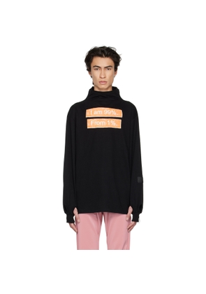99%IS- Black Glow-In-The-Dark Long Sleeve T-Shirt