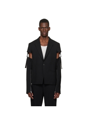 Rick Owens Black 'SUICIDE' Edition Temple Vega Blazer