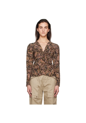 Isabel Marant Etoile Black Zekia Blouse