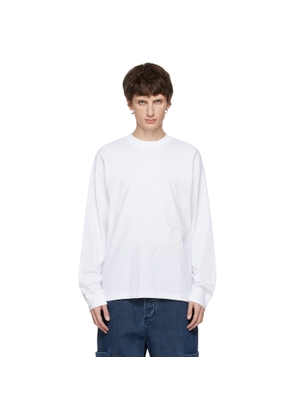 JACQUEMUS White 'The J' T-shirt