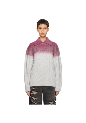 ADER error Gray Rowy Sweater