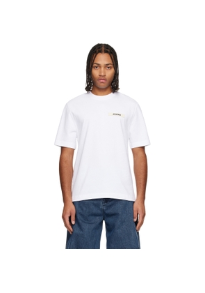 JACQUEMUS White 'Le T-shirt Gros Grain' T-shirt