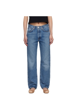 AGOLDE Blue Lana Jeans