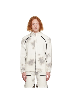 Olly Shinder White Quad Zip Jacket